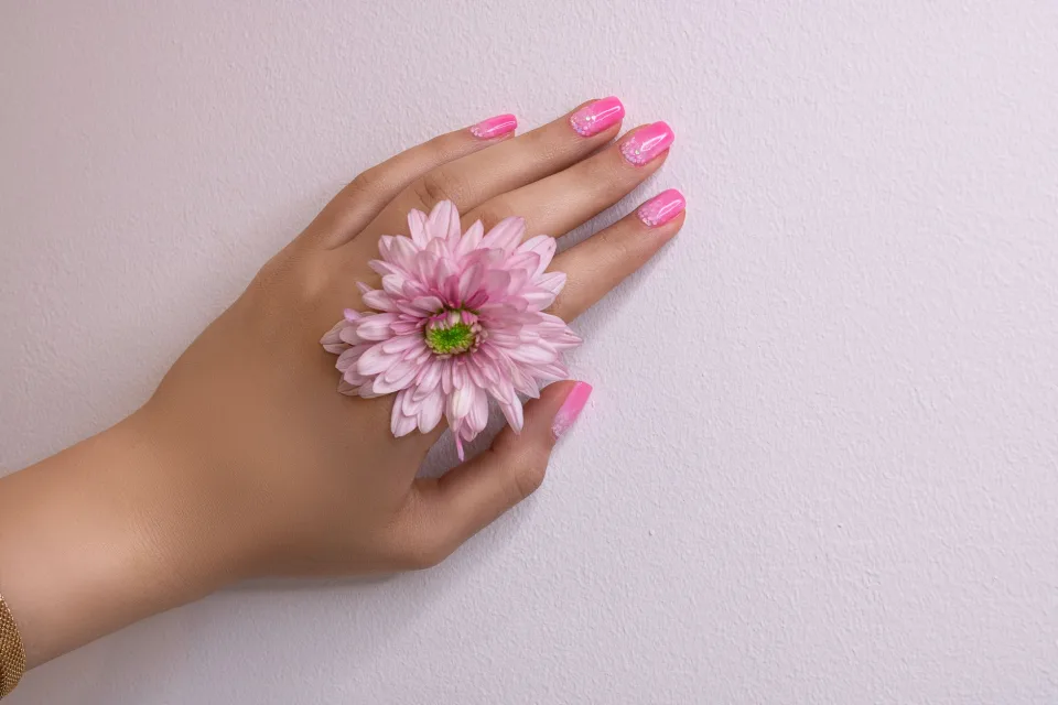 Mẫu nail sơn gel một màu